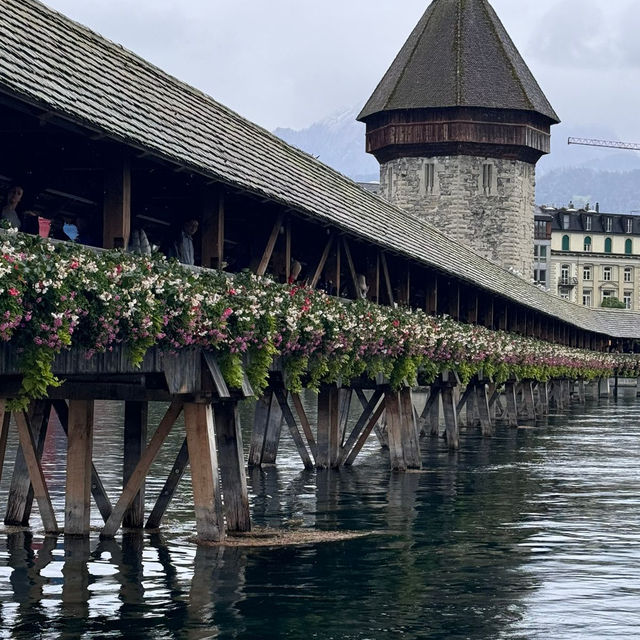 Strolling Through History: The Charm of Chapel Bridge in Lucerne