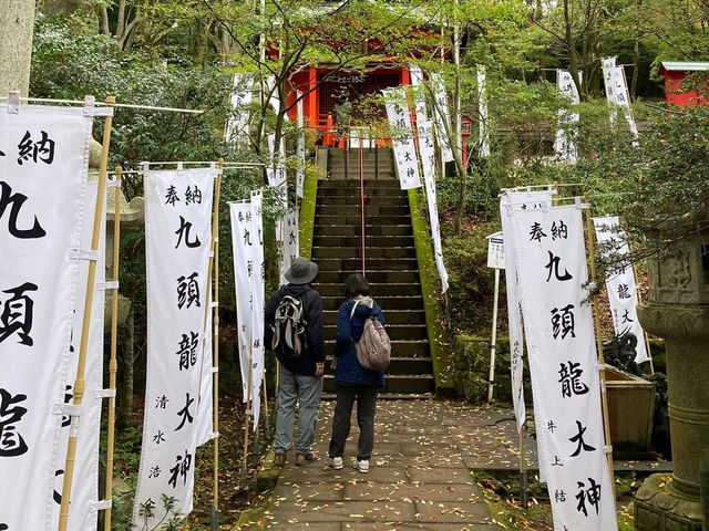 One of the best power spots in Hakone that is gaining popularity as the god of matchmaking