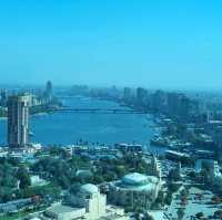 🗼✨ Dine Above the Clouds at Al Dawar – Cairo's Iconic 360° Revolving Restaurant! 🍽️🌍