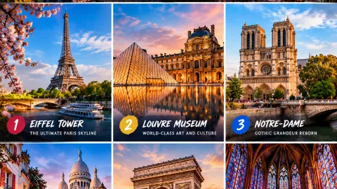 Paris 🇫🇷 — 6 PLACES YOU ABSOLUTELY HAVE TO SEE — traveler post in Paris