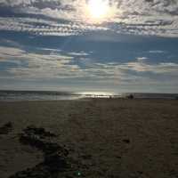 Travelling along the south coast of England 