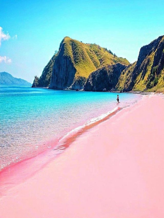 一定要看的全球粉色沙灘🏖️