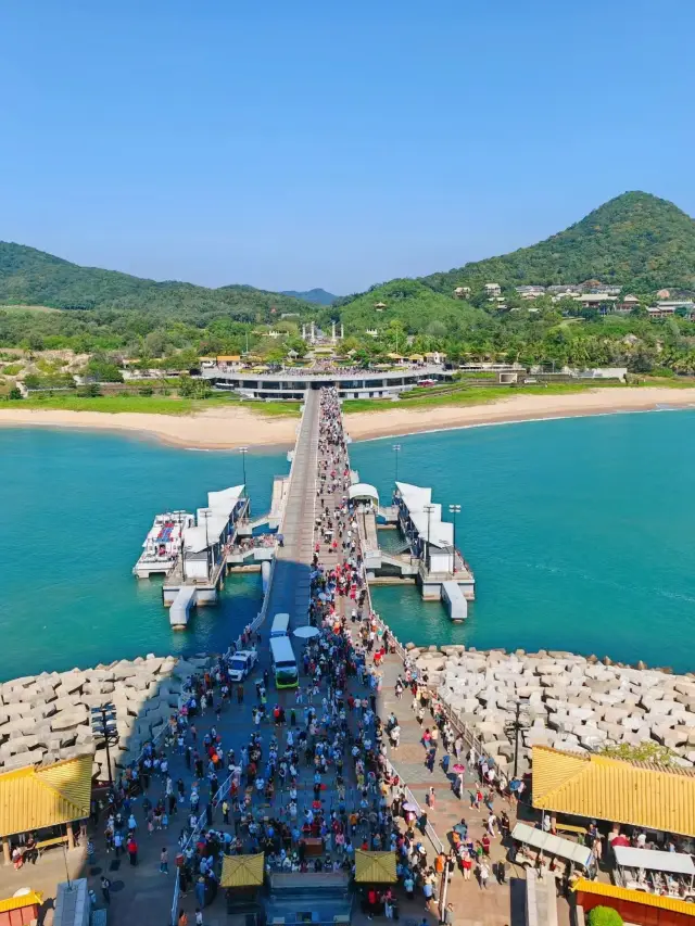 The correct way to visit Nanshan Temple in Sanya!!