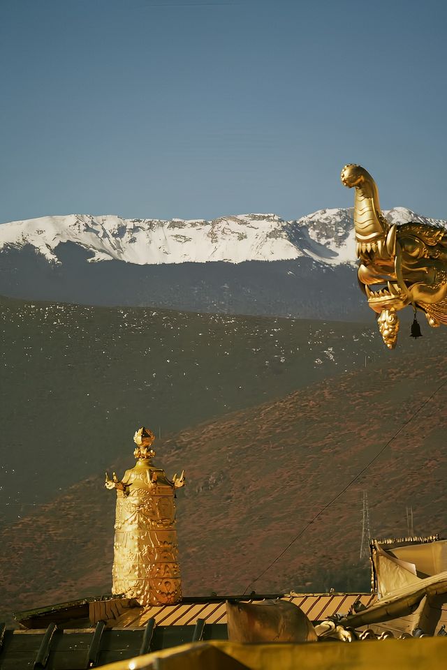 美到失語的松贊林寺，來一場心靈的淨化之旅