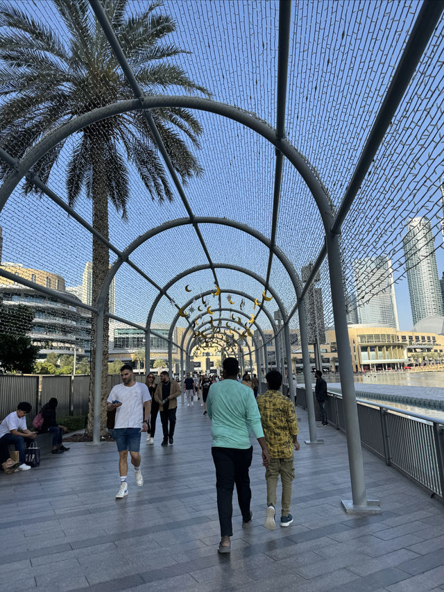 迪拜｜哈利法塔底部公園及公共區域