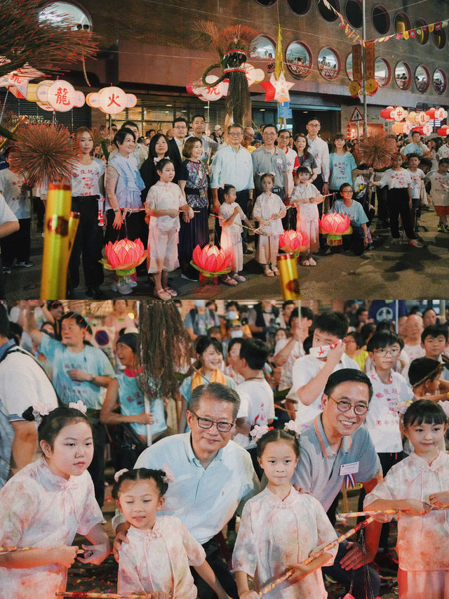香港大坑舞火龍現場真的太震撼了！！