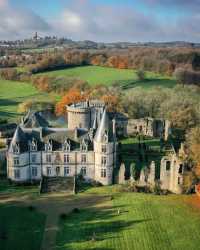秋日裡的歐洲古堡展之法國11世紀城堡！