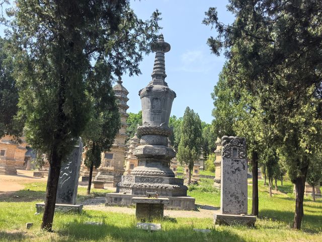 世界文化遺產塔林-登封市嵩山少林寺景區