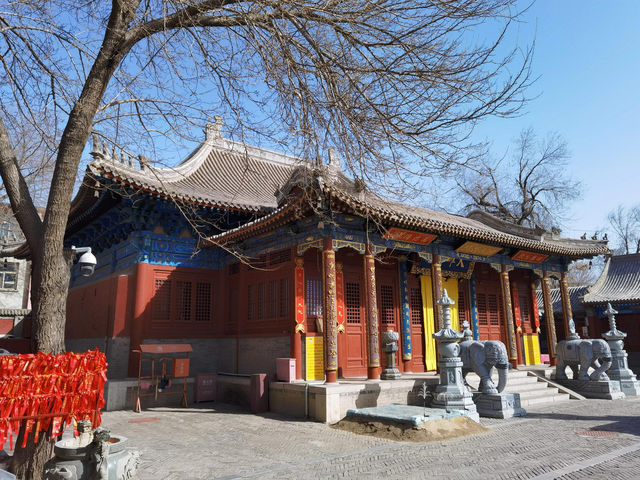時恩寺大殿和察哈爾民主政府舊址