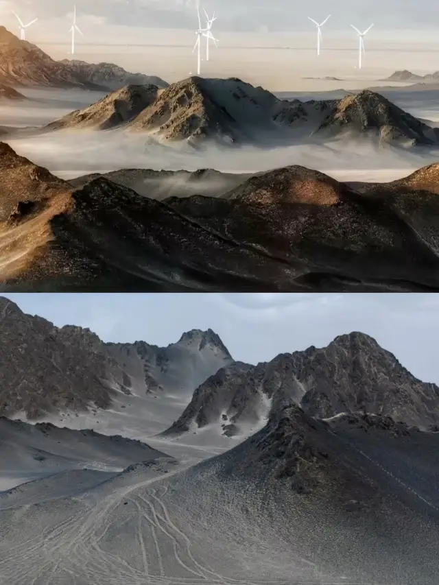 黑獨山，現實版的水墨丹青畫