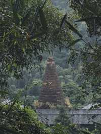 雨天的蒼南碗窯古村 仿佛回到了明清朝代