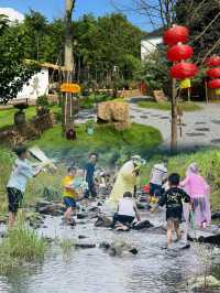 發現一個免費溯溪徒步地-長興川步村，帶娃閉眼衝！