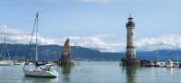 一湖躺三國的博登湖東岸最美小城--林道