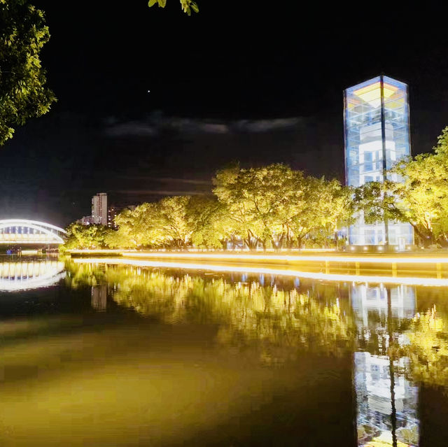 夜遊🤩中山岐江夜景