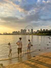 深圳日落海邊公園，浪漫無敵！🌅