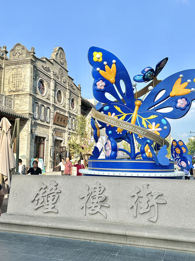 就寵遊客啦｜鐘樓街Citywalk換新裝！太原鐘樓街換上新裝束，深入遊覽一周發現，隨手一拍都是大作。