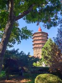 安陽天寧寺文峰塔古剎小記。