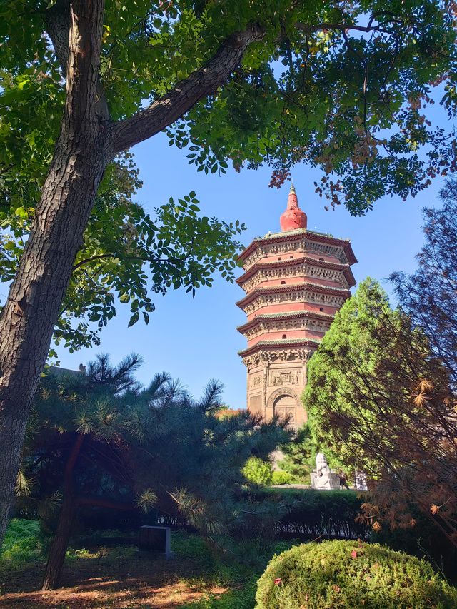 安陽天寧寺文峰塔古剎小記。