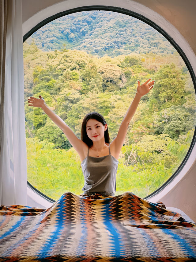 度假首選遠山森林大自然我來啦～～。
