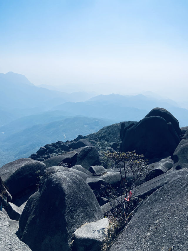 肇慶最高峰——大稠頂｜1,626米