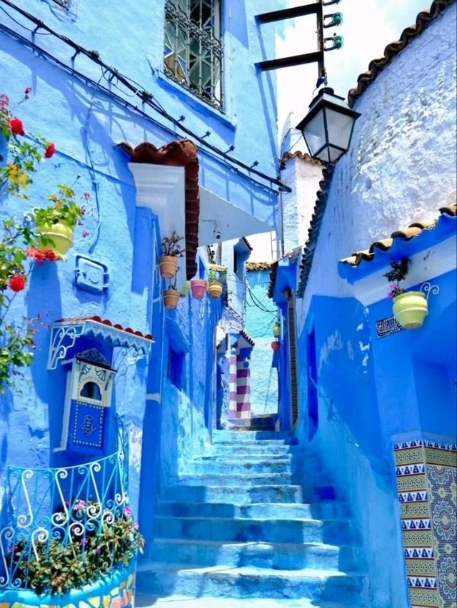 Chefchaouen in Morocco is mind blowing ❤️