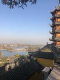 鎮江｜金山景區看芙蓉樓送辛漸