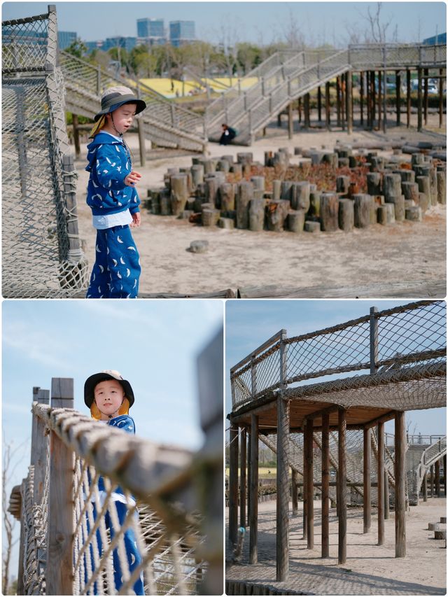 講清楚桃浦中央綠地嘅免費兒童樂園