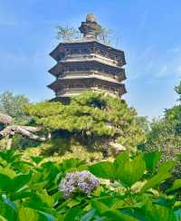 千年戒壇戒台寺，禪韻鐘聲祈安康！