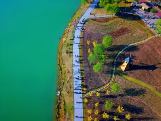 God's Eye View of the Yellow River: A Visual Feast for Drone Photography Enthusiasts!