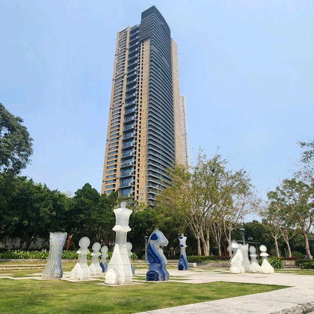 🌊 선전 여와공원 :: 신화와 휴식이 공존하는 해안 오아시스