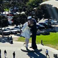 Unconditional Surrender Statue in San Diego, California