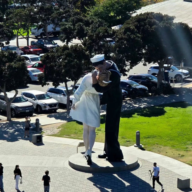 Unconditional Surrender Statue in San Diego, California