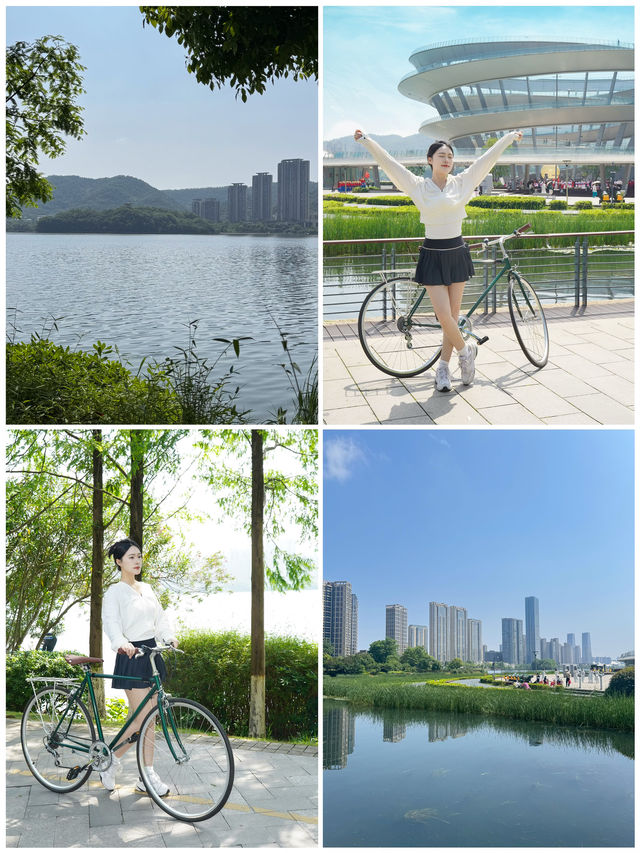 嚟長沙梅溪湖嚟一次錯峰遊，正到我尖叫