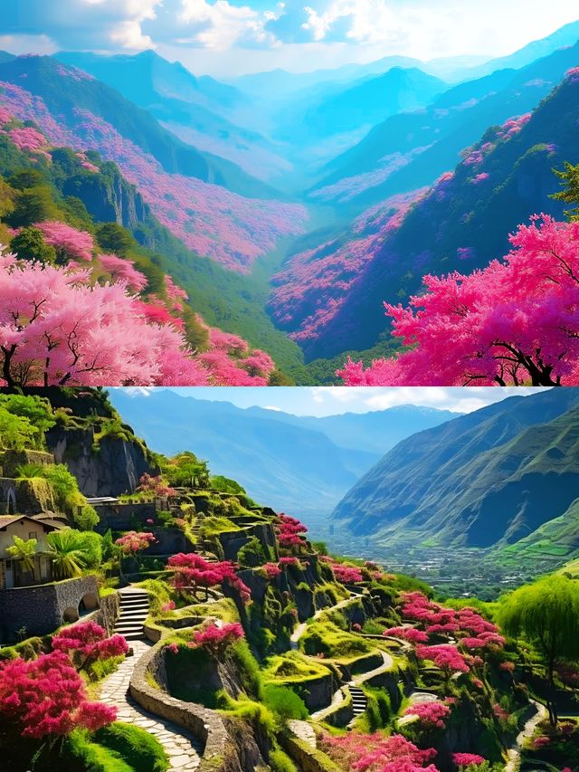 攀枝花以花係一座城，城係一朵花