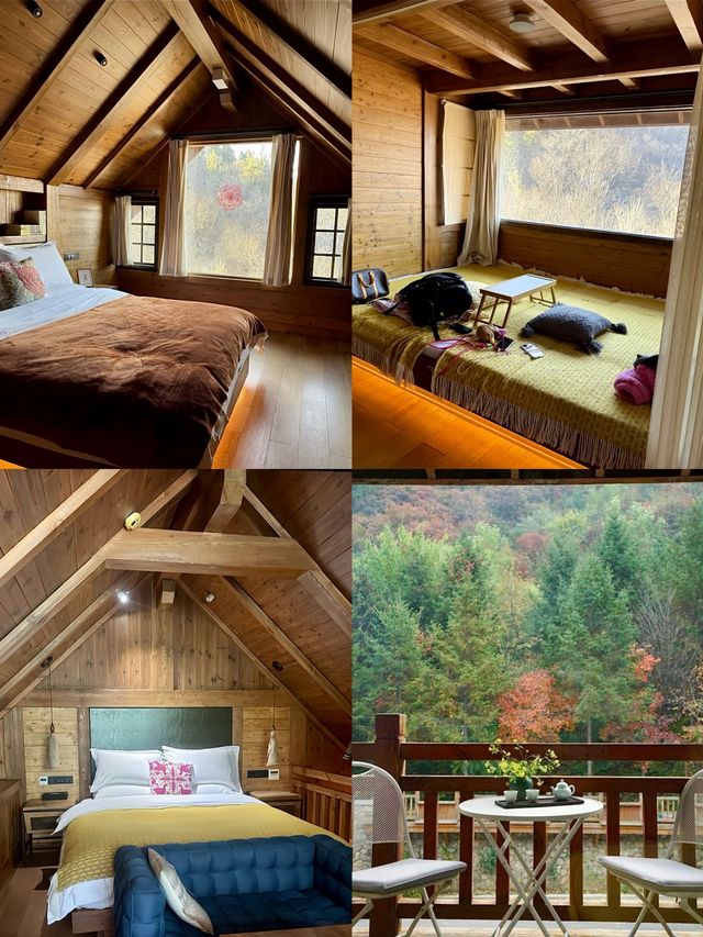 濟南！九如山！原木山景房！好chill~
