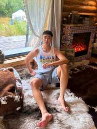 住在阿勒泰禾木村嘅小木屋係咩體驗