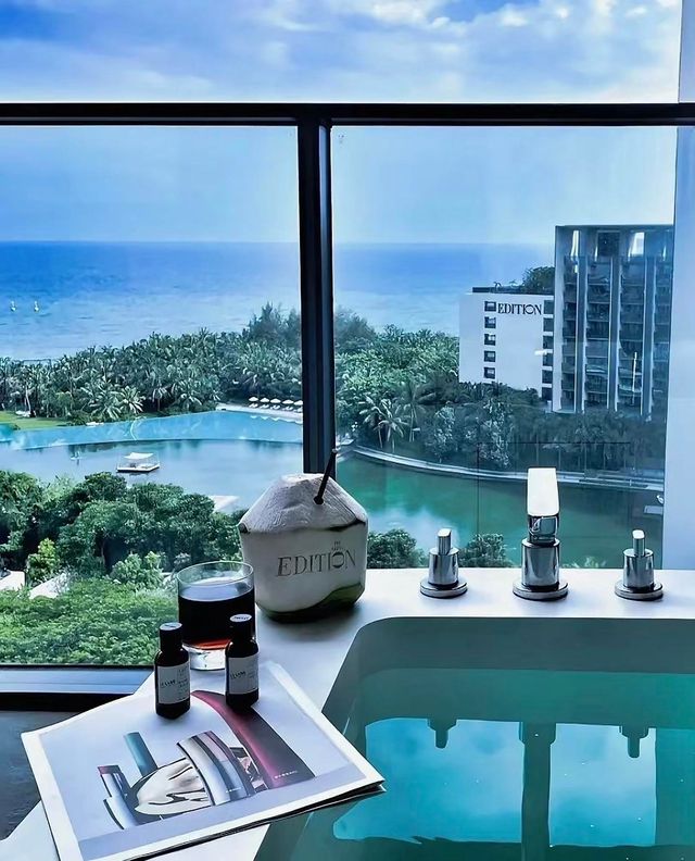 三亞艾迪遜｜住進海景房邂逅浪漫嘅海