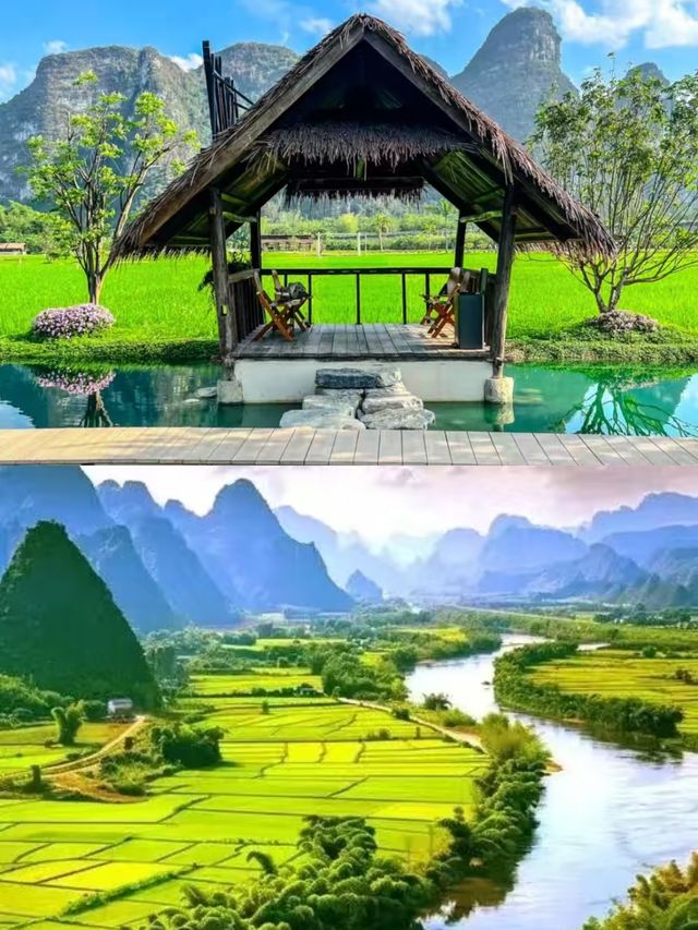 明仕田園已回，真係人間理想。