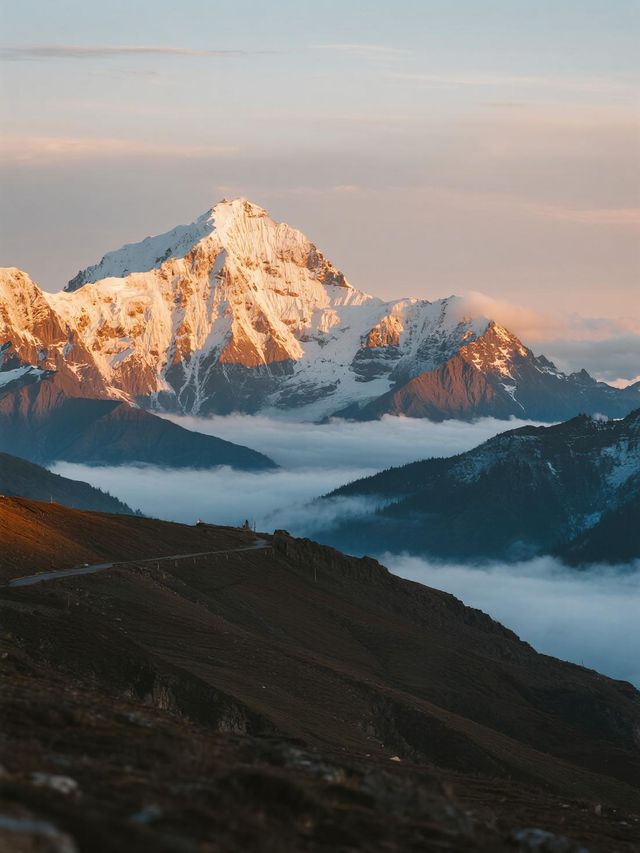 帶娃衝牛背山！雲端自駕不踩雷，看日照金山超輕鬆