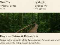 ๐ฒ๐พ SEPANG 2-DAY ITINERARY where you can experience the Getaway From Kuala Lumpur!