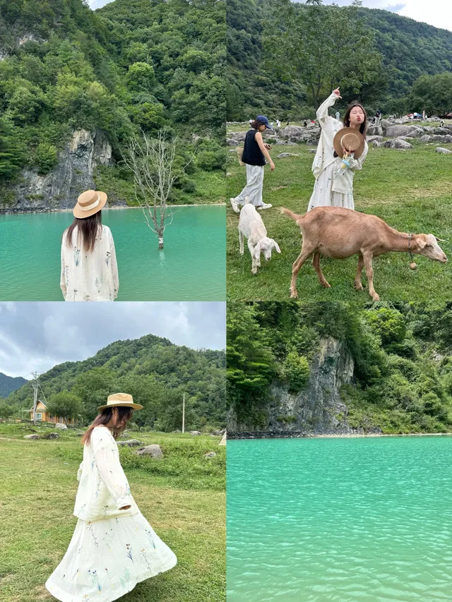 漢中| 情人谷獅子溝牛奶湖藏在山水中的浪漫