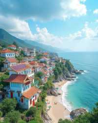 七彩漁村童話世界｜中國的“五漁村”、“彩虹村”｜“彩色王國”