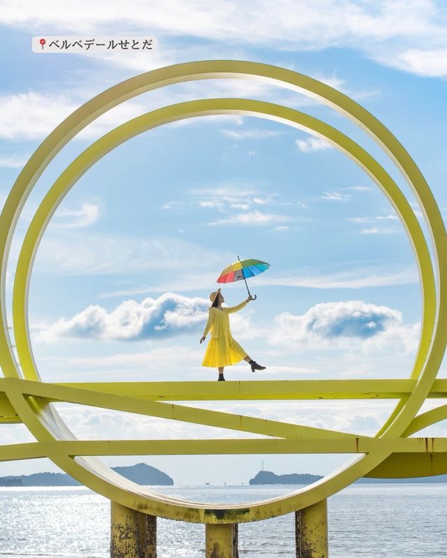 生口島的未來白色世界 生口島的未來白色世界