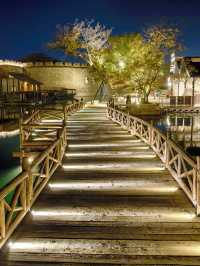 鹽官入夜,一幅被燈火喚醒的古畫