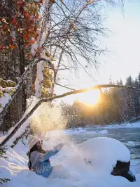 11.26實拍冬天的阿勒泰真的美到封神!!