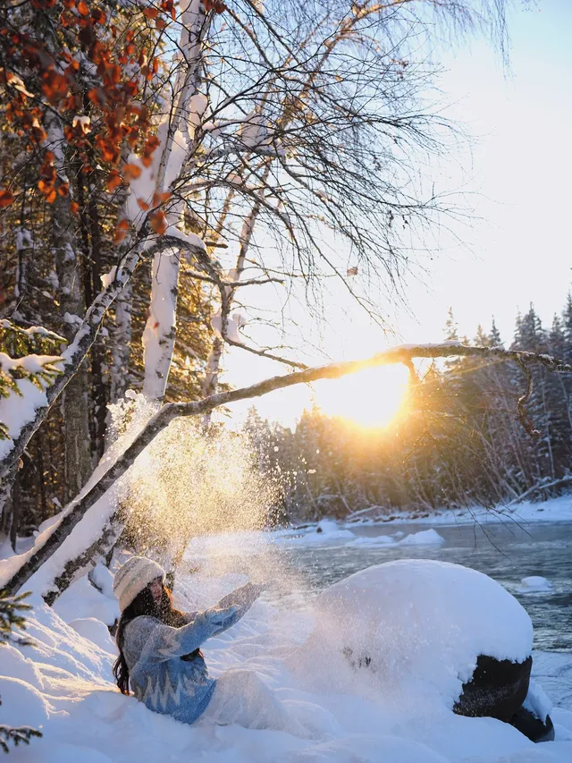 11.26實拍冬天的阿勒泰真的美到封神!! 11.26實拍冬天的阿勒泰真的美到封神!!