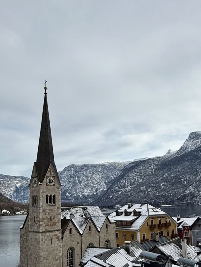 #奧地利的童話小鎮 #歐洲旅行 #小眾旅行地 #哈爾施塔特 #雪山湖景   這個藏在阿爾卑斯山腳下的
