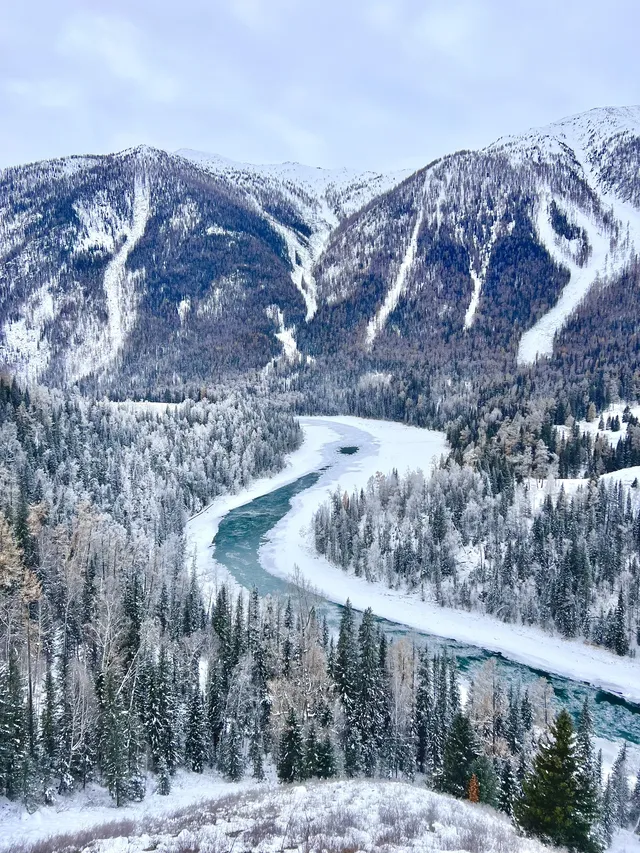 DAY4:喀納斯神仙灣、月亮灣 DAY4:喀納斯神仙灣、月亮灣