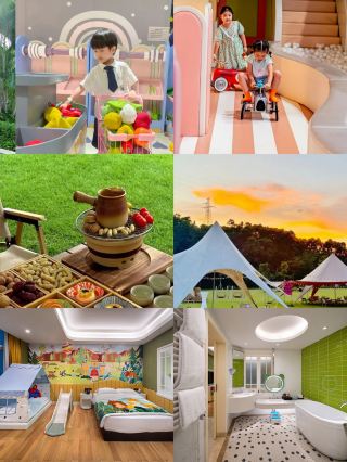 Family Trip in Dongguan: Have a Blast at 38 Hot Spring Pools in Tangxia San Zheng Ban Shan Hotel!