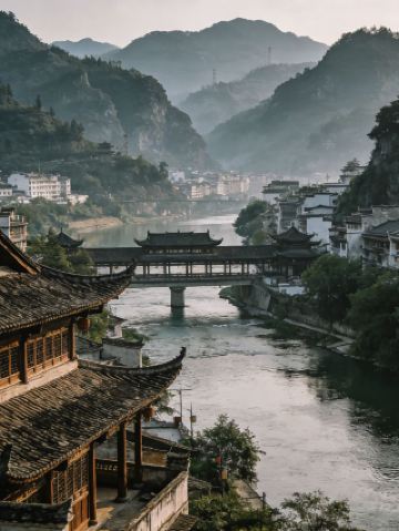 무양에 들어서서 가호 문화를 음미하다